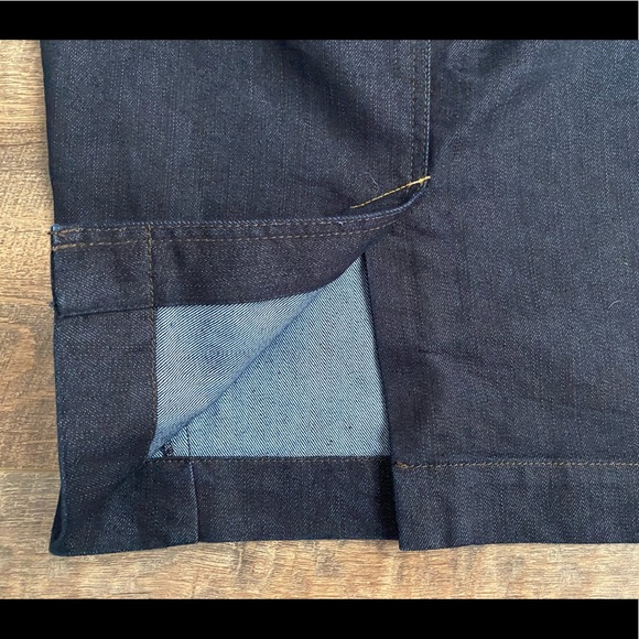 A/X Armani Exchange dark blue jean pencil skirt PR - Picture 4 of 6